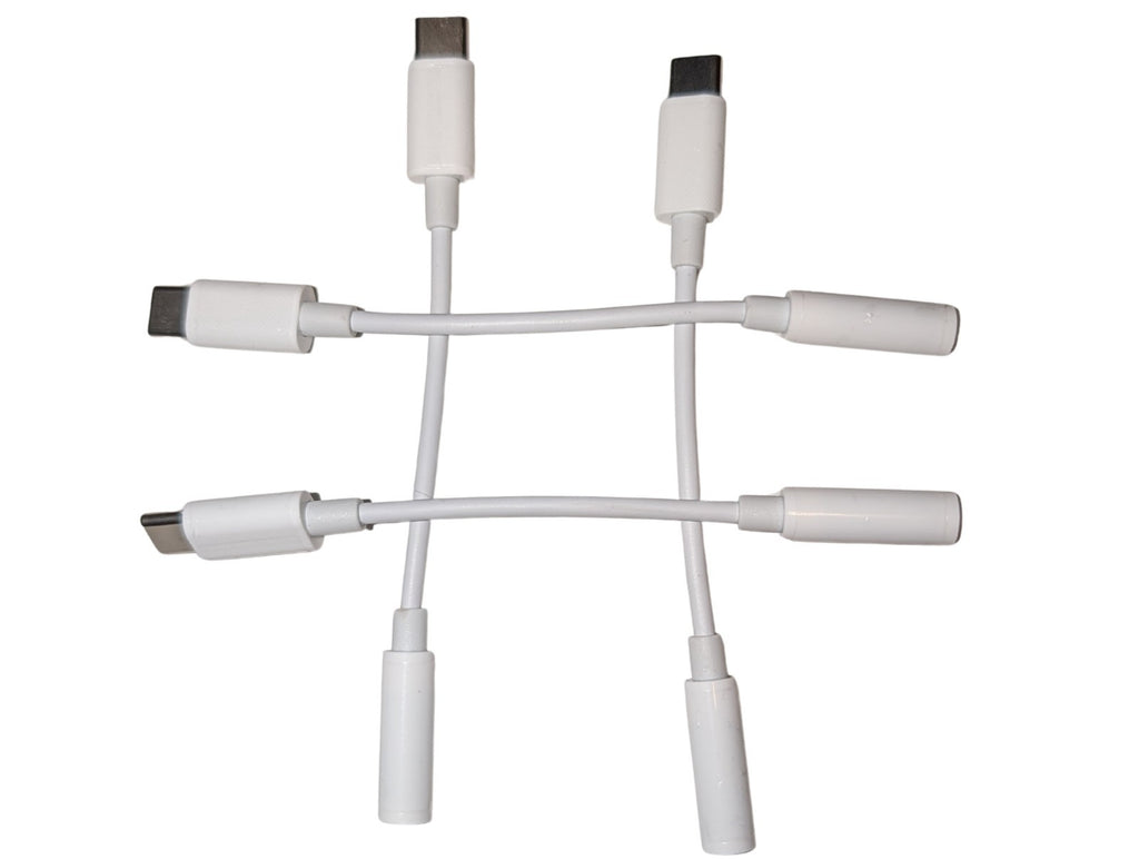 USB C Headphone Adapter 3.5mm smartphone, tablet, computer, 4 Pack