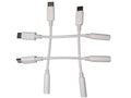 USB C Headphone Adapter 3.5mm smartphone, tablet, computer, 4 Pack