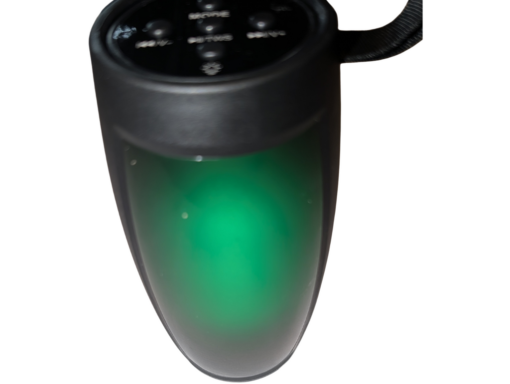 Smooth Vibes 6" LED Light-Up Wireless Portable Speaker, Color Changing, 3-4hrs