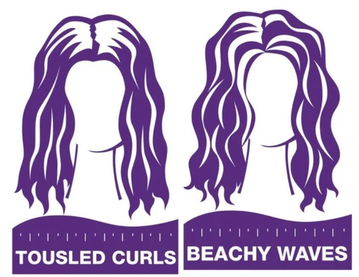 Bed Head TIGI Swerve and Curve Waver and Wand 2 in 1 Beachy Waves Tousled Curls