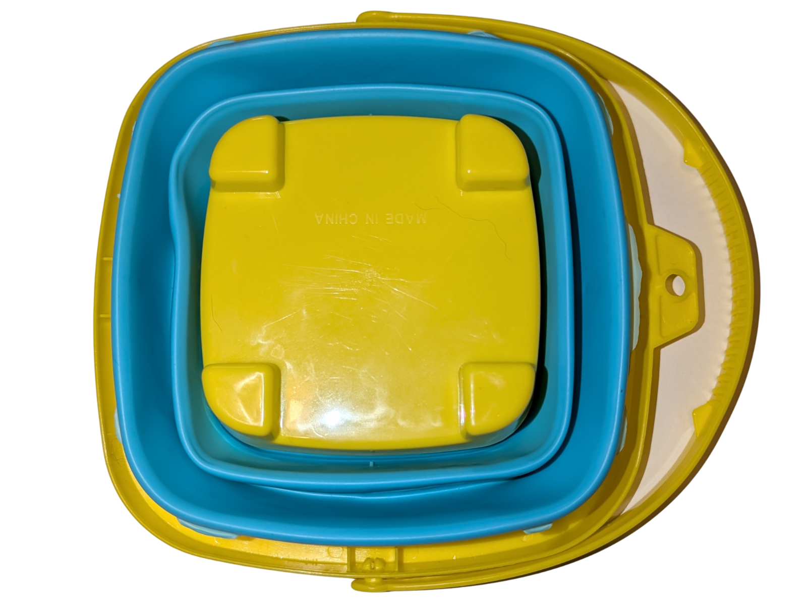 Collapsible Bucket, 3L 100oz Small Cleaning Bucket Car Wash Sand Beach Mop