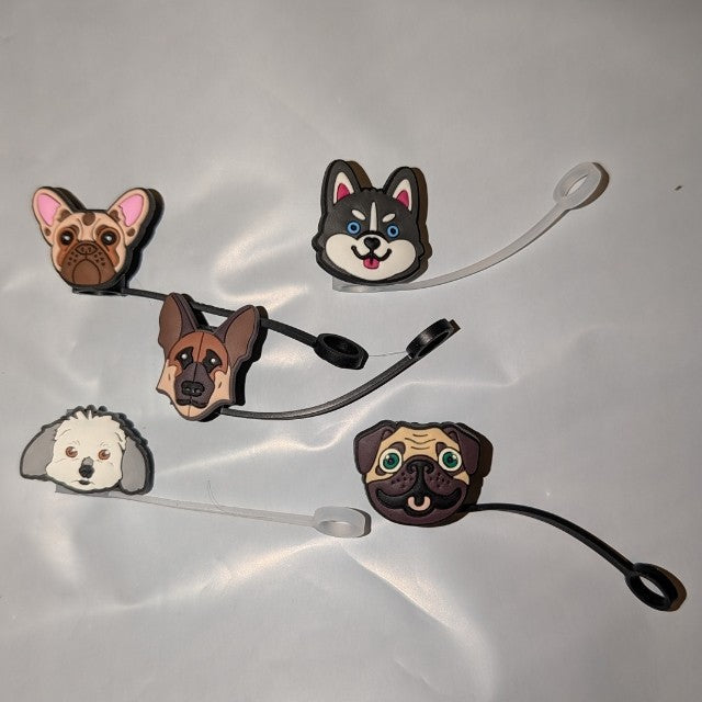 Straw toppers, Animal Series Many styles. Take a look! Something for everyone!