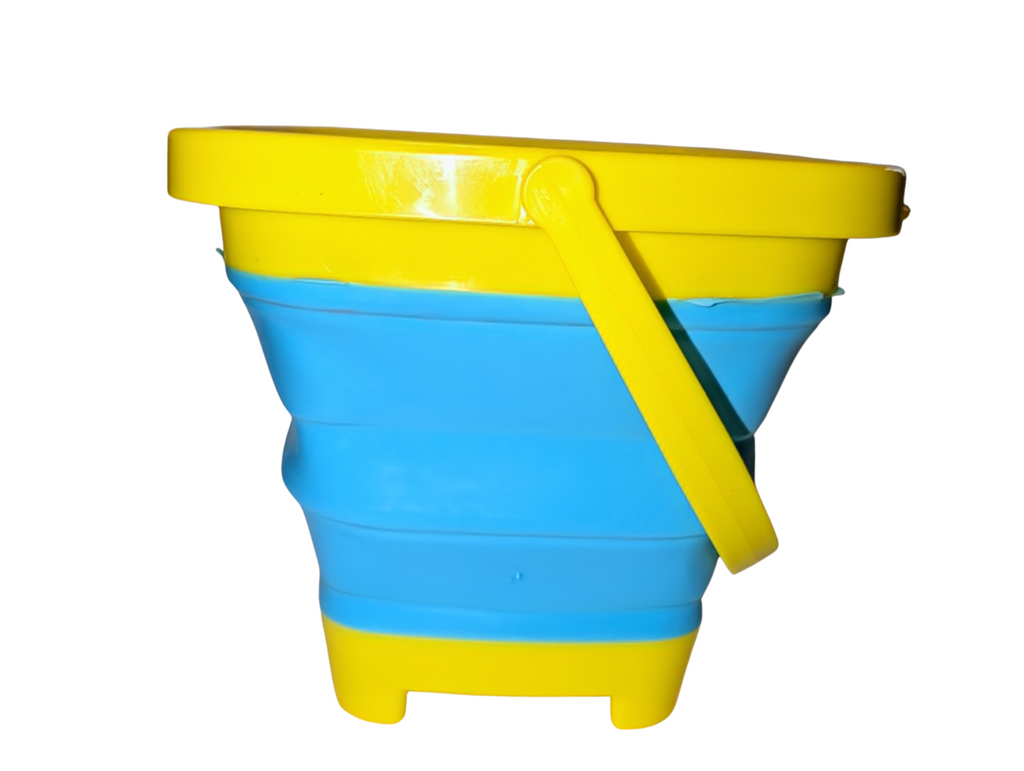 Collapsible Bucket, 3L 100oz Small Cleaning Bucket Car Wash Sand Beach Mop