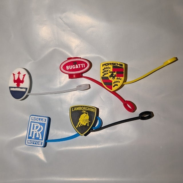 Straw toppers, Many new styles. Take a look! Something for everyone!