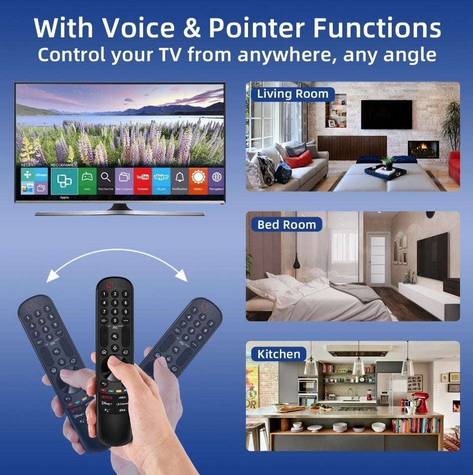 Replacement for LG TV Remote, for All 2019-2026 LG Remote Control for Smart TVs