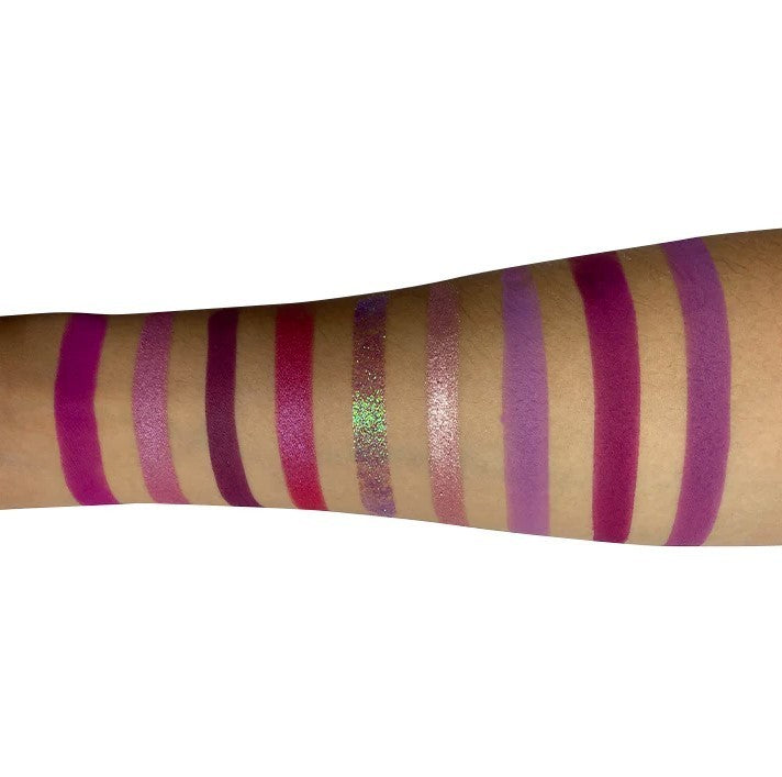 City Color Paradise Love Purple 9 Color Eyeshadow Compact with Mirror