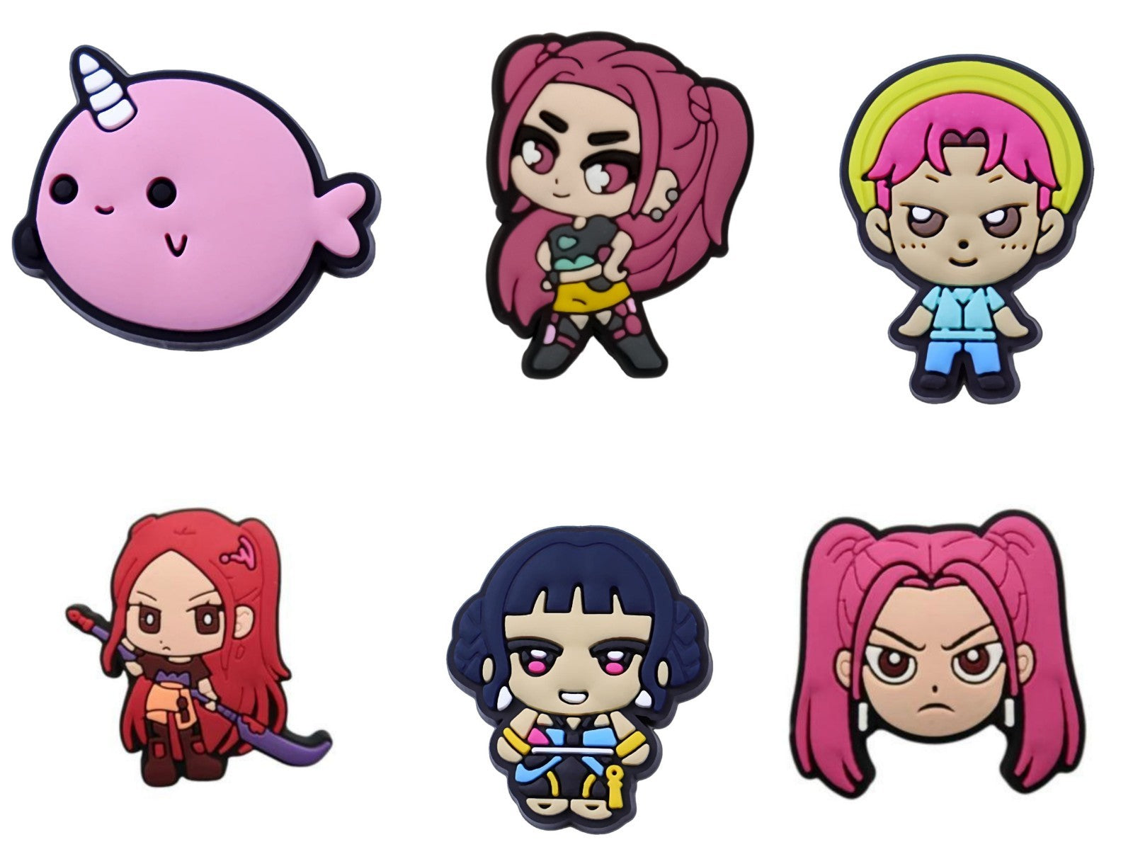 10mm Straw Toppers K Pop Culture Artwork, Fun , Cute, 45 Pieces, Popular Styles!
