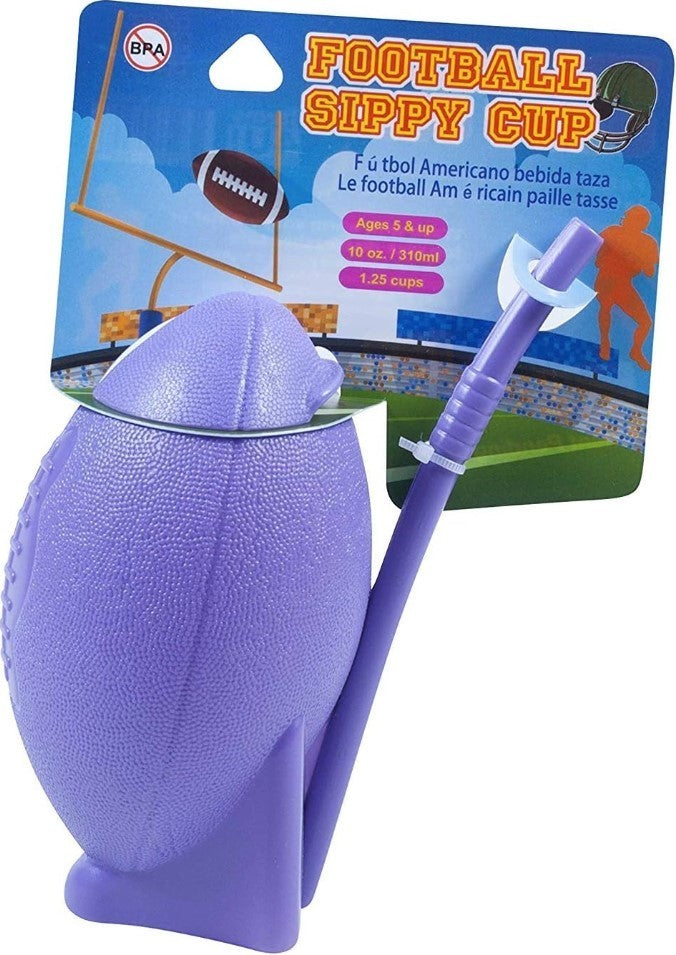 Football Sippy Cup 10 Oz