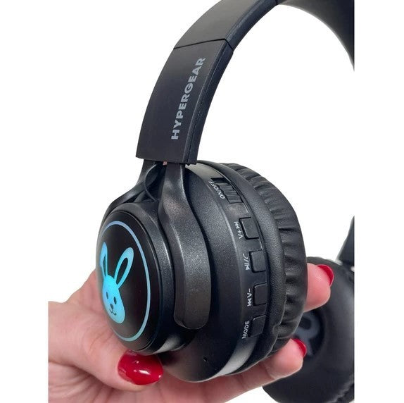 Hypergear Bunny Tracks Wireless Headphones Bluetooth