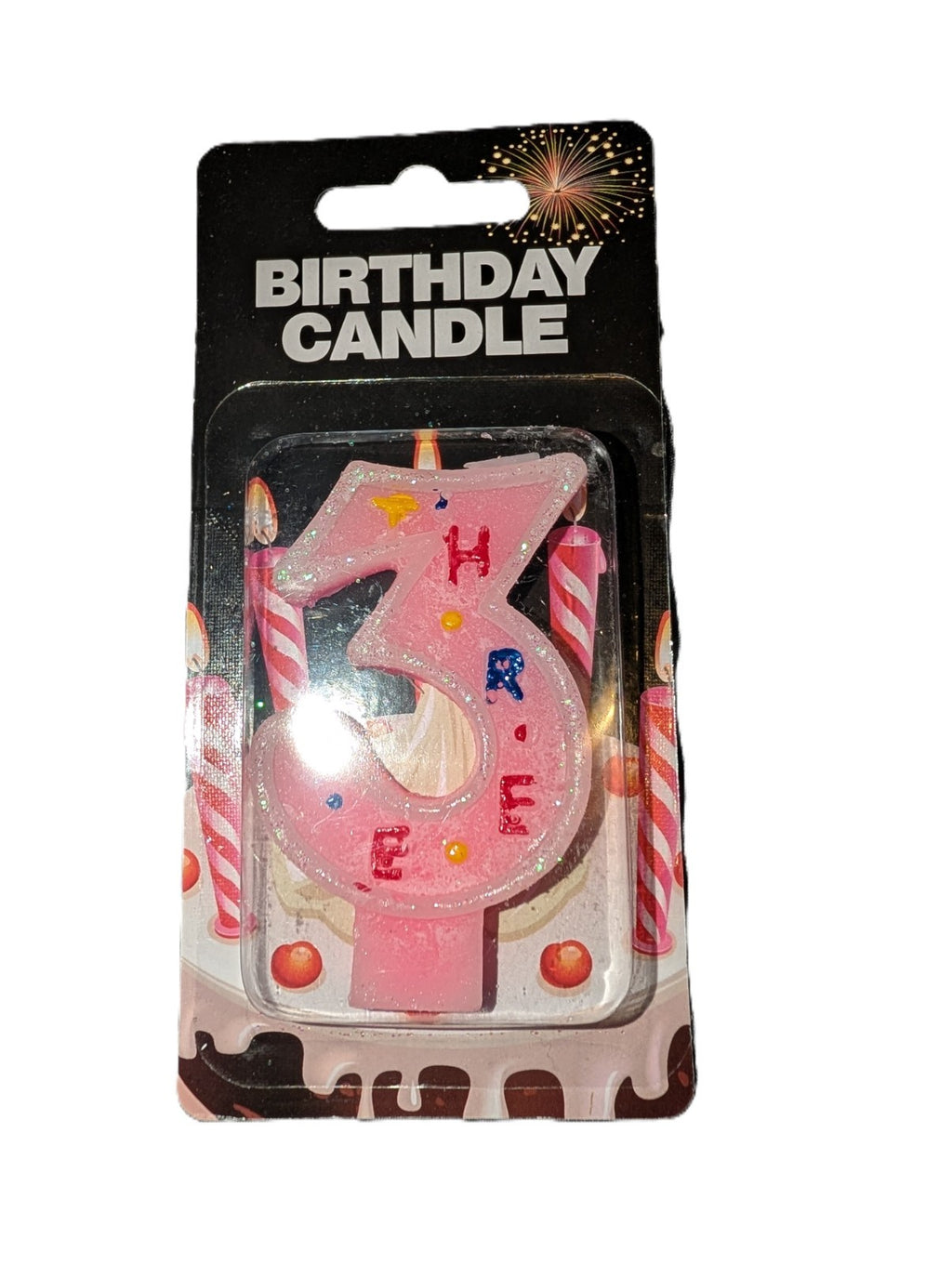 Birthday Candles, Numbers, Choose your numbers, Aniversary, 0 - 9, 3 inch Tall