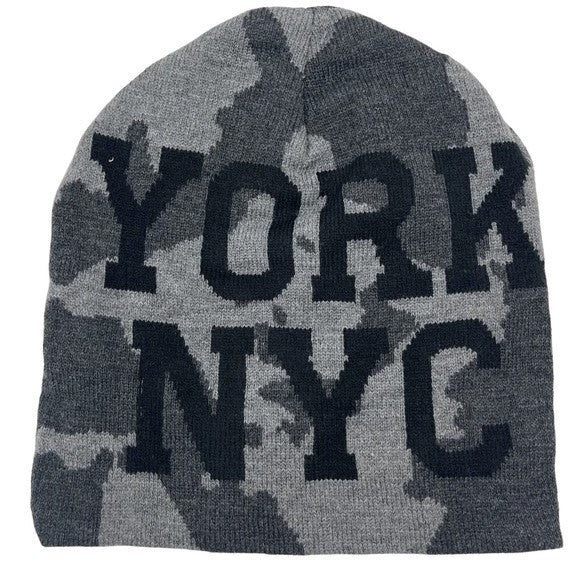 Zoo York Jacquard Logo Beanie, Camo,  One Size, New with Tags