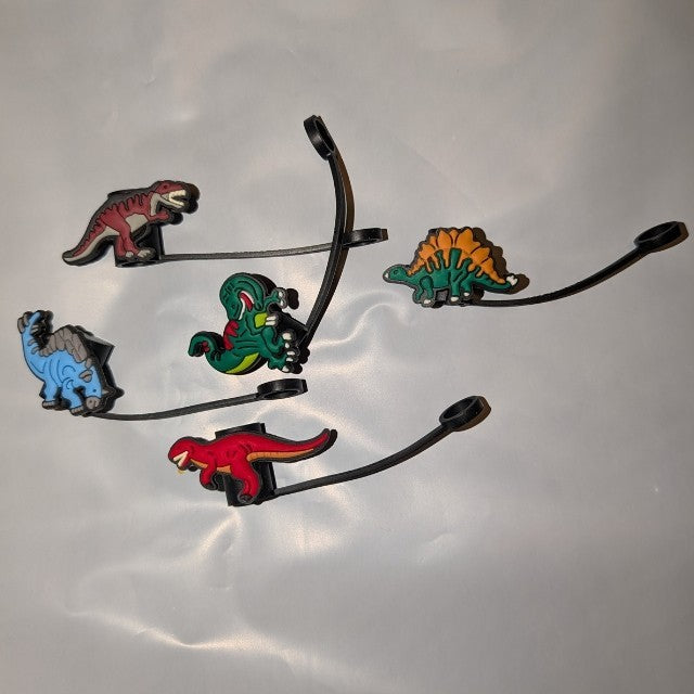 Straw toppers, Dinosaur Series Many styles. Take a look! Something for everyone!