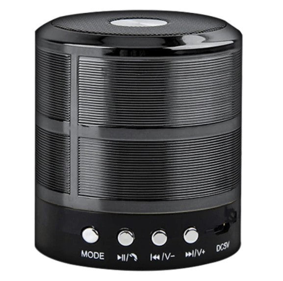 Smooth Vibes 2.75" Mini Wireless Portable BT Speaker, Battery Powered, NEW