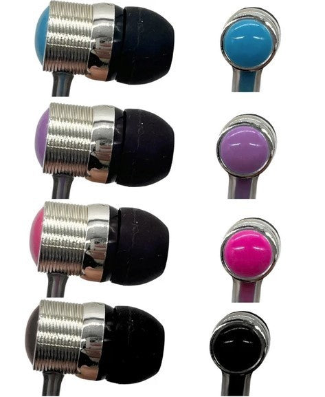 Billboard Wired Earbuds with Mic in Assorted Colors - New, Discount on Multiples