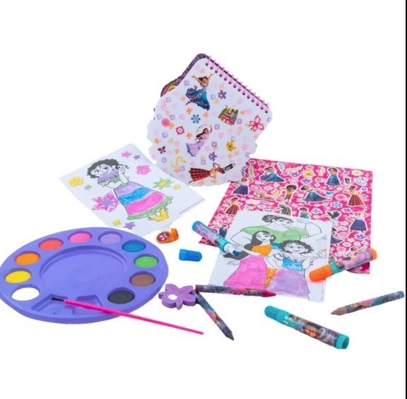 Disney Encanto Creative Art Set With Stickers Tattoos Crayons And Markers