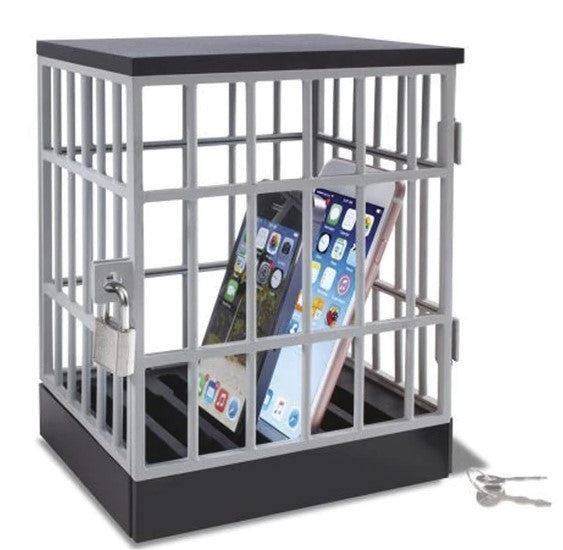Phone Jail Family Time, Chores, Dinner Great for kids and adults. Lock Included!
