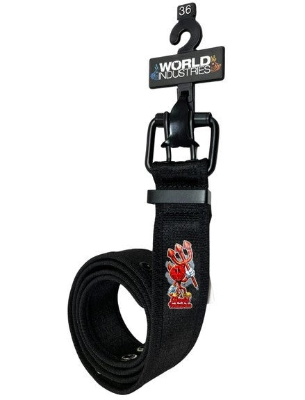 World Industries Double Prong Belt in Sizes 32-42, New With Tags