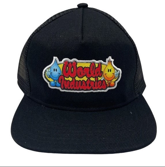 World Industries Boy's Logo Trucker Hat. Original, NEW With Tags