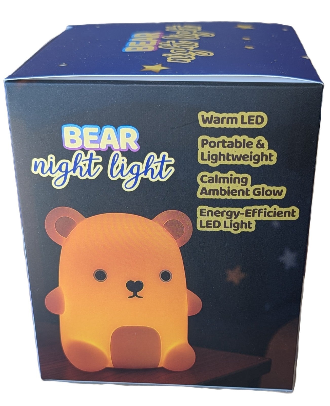 Bear Shaped Night Light Softly Glowing LED Lamp NEW