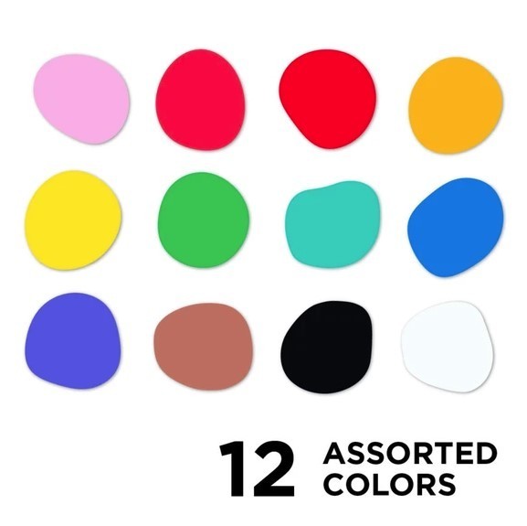 Hello Hobby Washable 12 Color Face & Body Paint Set