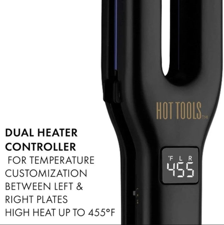 Hot Tools Pro Signature Dual Plate Charcoal Ceramic Flat Iron
