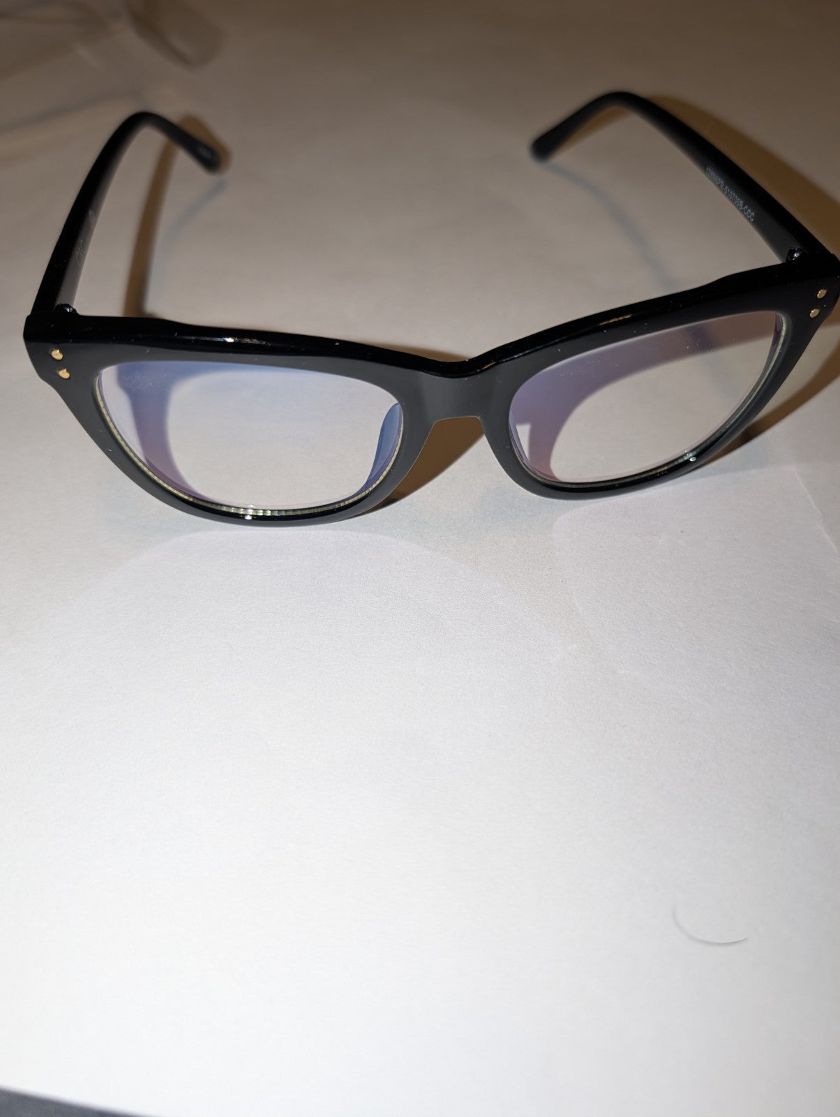 Blue Light Blocking Glasses  Black Frame Cat Eye Computer Screen Anti Blue, NEW