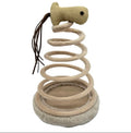 Spiral Spring Cat Punch Toy with Catnip Tail, Tiny's, 6.5 x 10, NEW