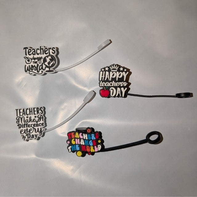 Straw toppers, Many new styles. Take a look! Something for everyone!