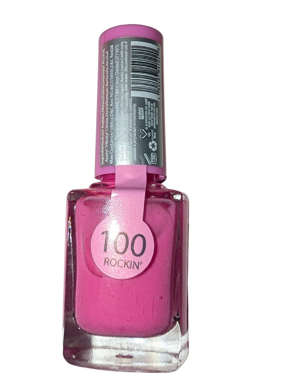 Neon Nail Polish Set:  8 Bottles Fingernail Glow in the Dark Nail Polish