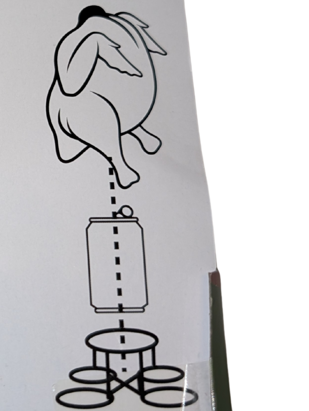 Beer Can Chicken Roaster BBQ Time, Grill Like  a Pro!  NEW