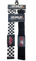 World Industries 2 Count Belt Set, Black & White, Black, NEW With Tags, One Size