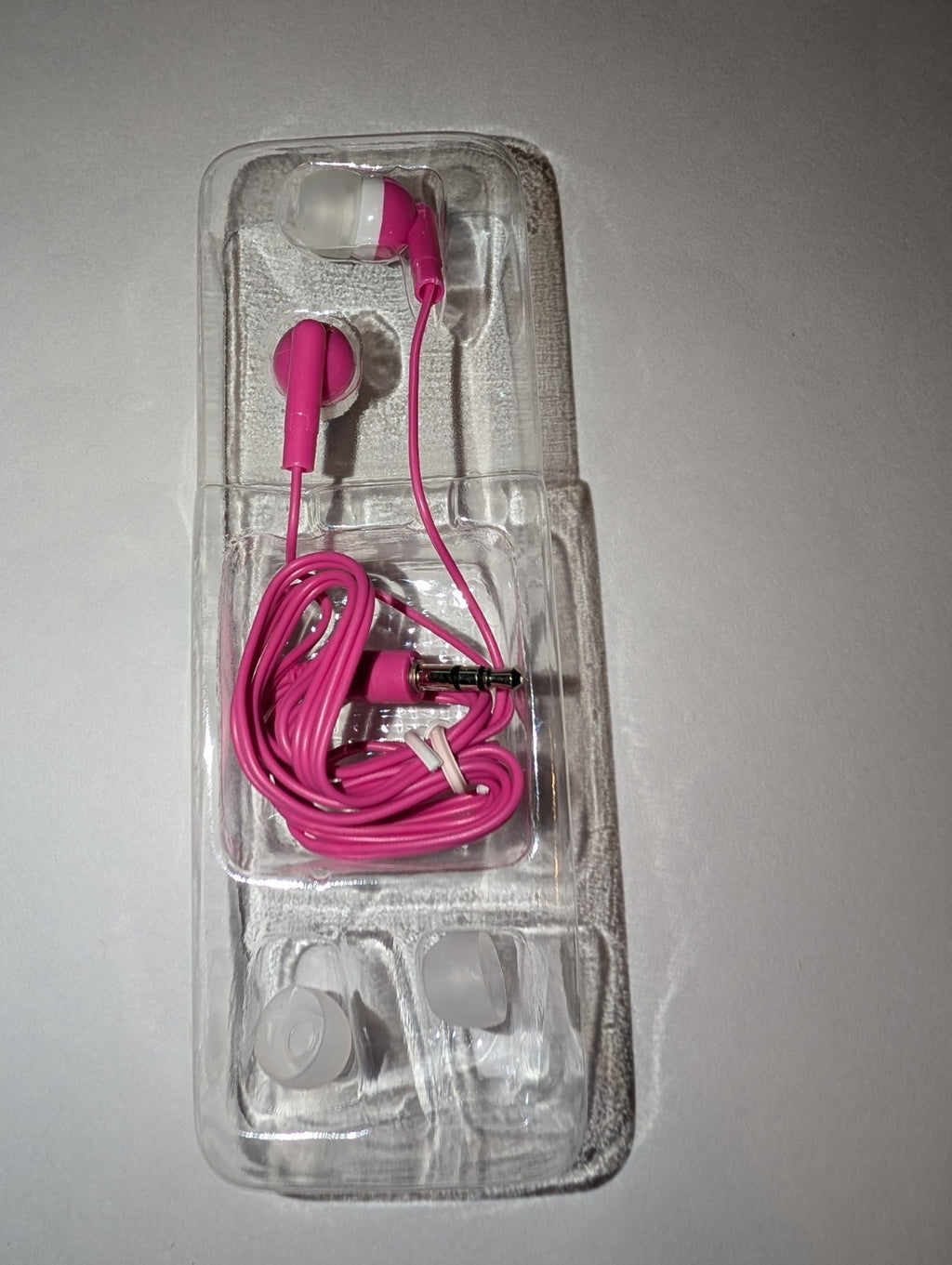 Vibe Sound Comfort Plus Stereo Earbuds 4 pack Black White Pink