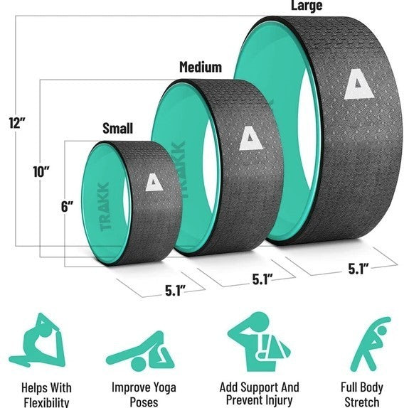 TRAKK 3in1 YOGA WHEEL SET of 3