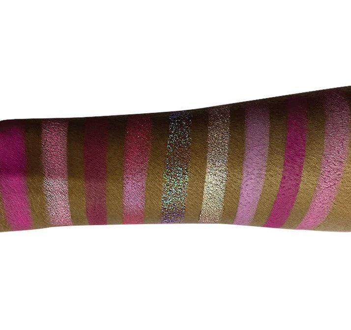 City Color Paradise Love Purple 9 Color Eyeshadow Compact with Mirror
