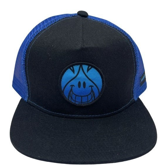 World Industries Boy's Royal Blue & Black Trucker Hat, Original, New With Tags