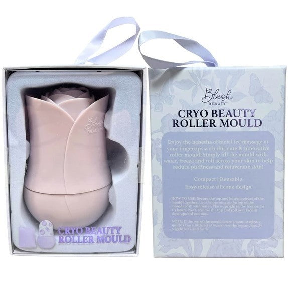 Blush Beauty  Rose Cryo Mould Facial Ice Massager Choice of Colors