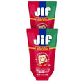 Jif Portable Squeeze Peanut Butter Creamy Smooth Daily Spread, 13oz, 2 pack