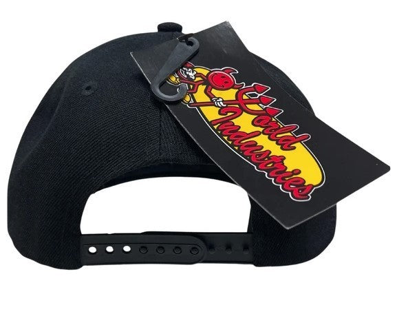 World Industries Flame Print Snapback Cap, Original,  New With Tags