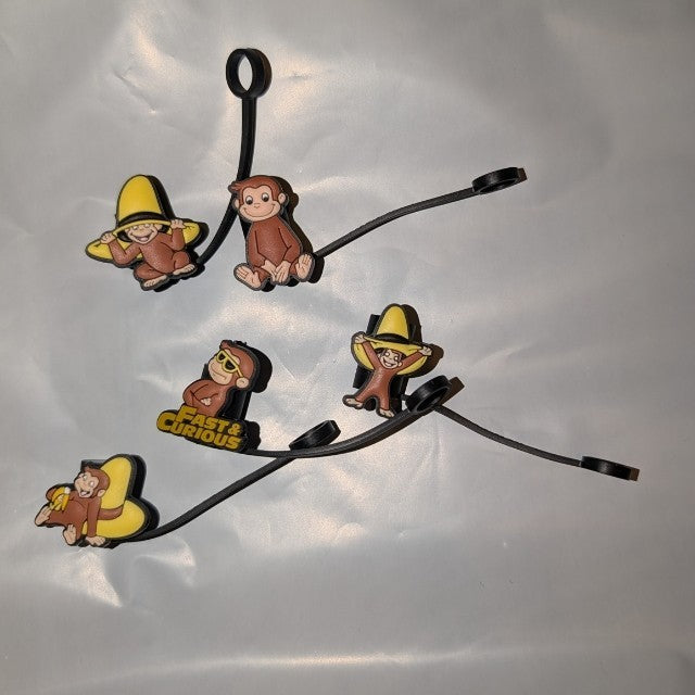 Straw toppers,  Many Pop Culture styles. Take a look! Something for everyone!