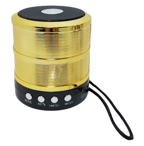 Smooth Vibes 2.75" Mini Wireless Portable BT Speaker, Battery Powered, NEW