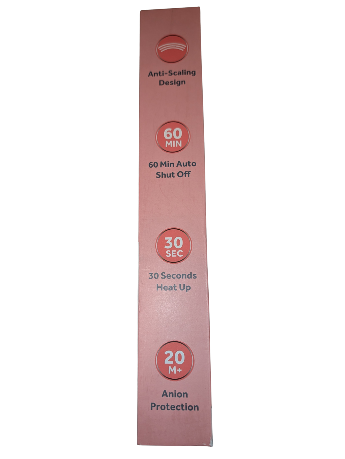 Bliss hair crimper, Ceramic, 30 Second Warm-Up, 5 Heat Settings,  New in Box