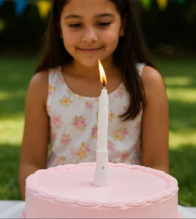 Musical Birthday Candles. Candle Holder Plays "Happy Birthday To You"