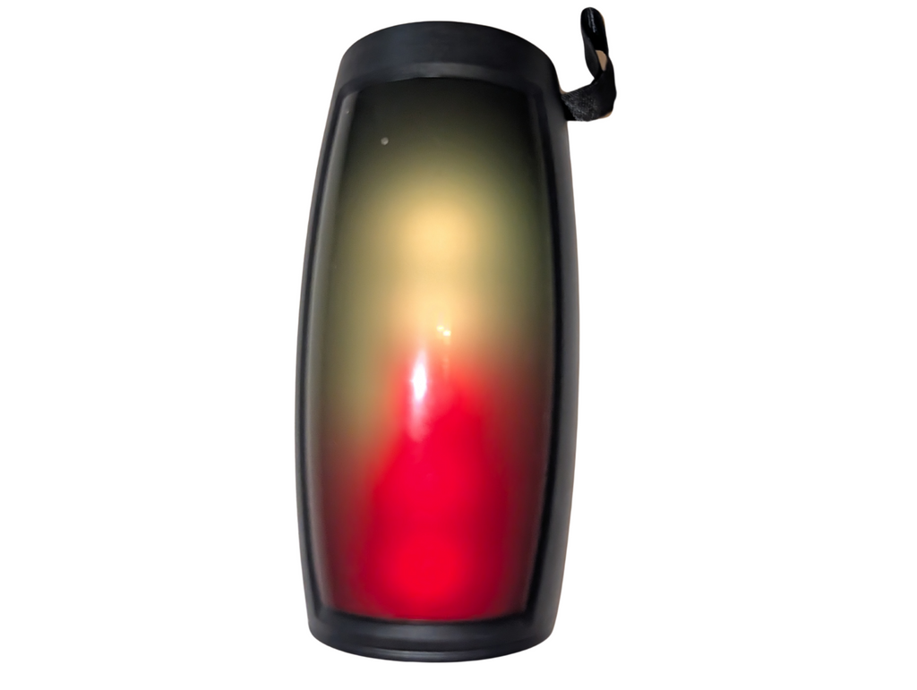 Smooth Vibes 6" LED Light-Up Wireless Portable Speaker, Color Changing, 3-4hrs