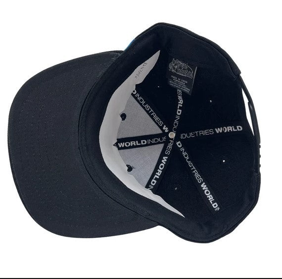 World Industries Boys Splash Print Snapback Cap, Original, New With Tags