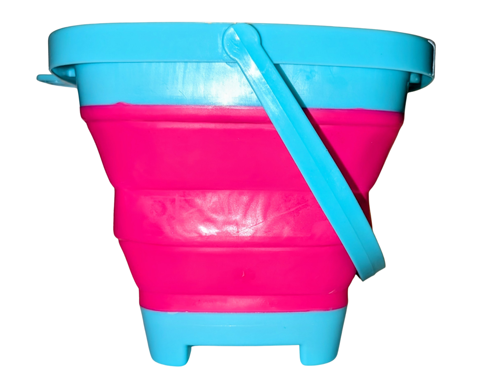 Collapsible Bucket, 3L 100oz Small Cleaning Bucket Car Wash Sand Beach Mop