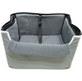 Pet Travel Collapsible Car Booster Seat in Gray,16x12x11,  Pets up to 20lbs, NEW
